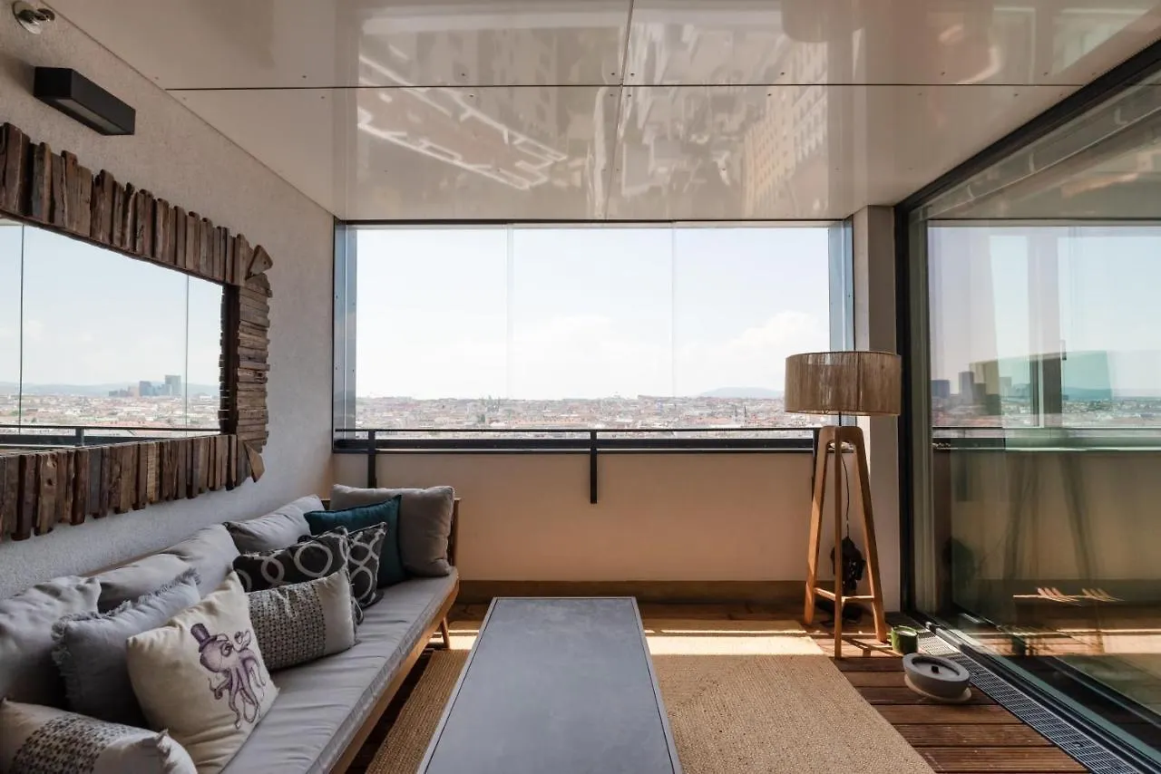 Luxus Ueber Den Wolken, 18. Stock Mit Klimaanlage Und Garage Apartment Vienna