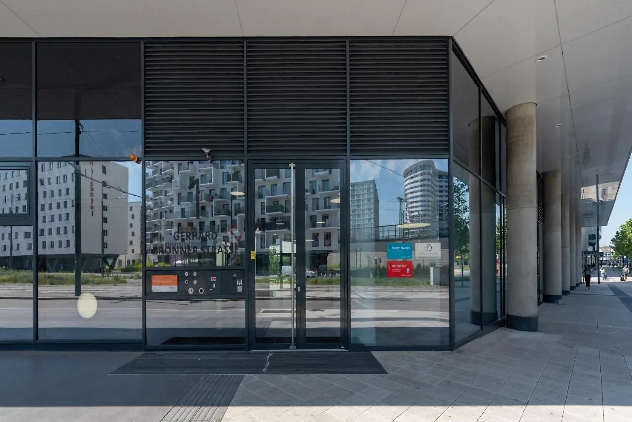 Luxus Ueber Den Wolken, 18. Stock Mit Klimaanlage Und Garage Apartment Vienna Austria